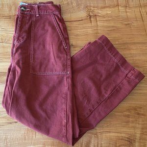 BDG High Rise Wide Leg Work Pants